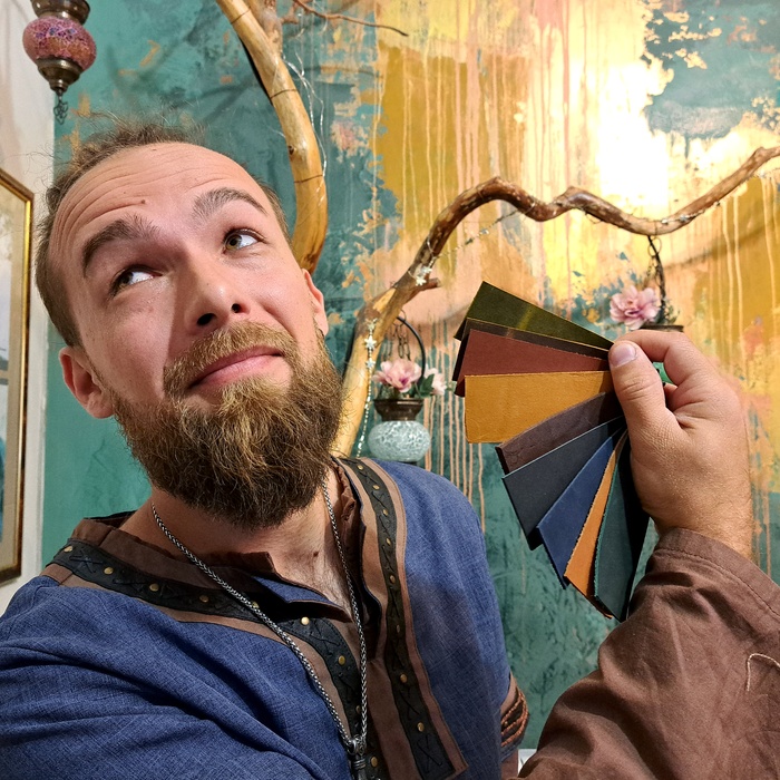 Собственно я - кожевник мастерской МОХ