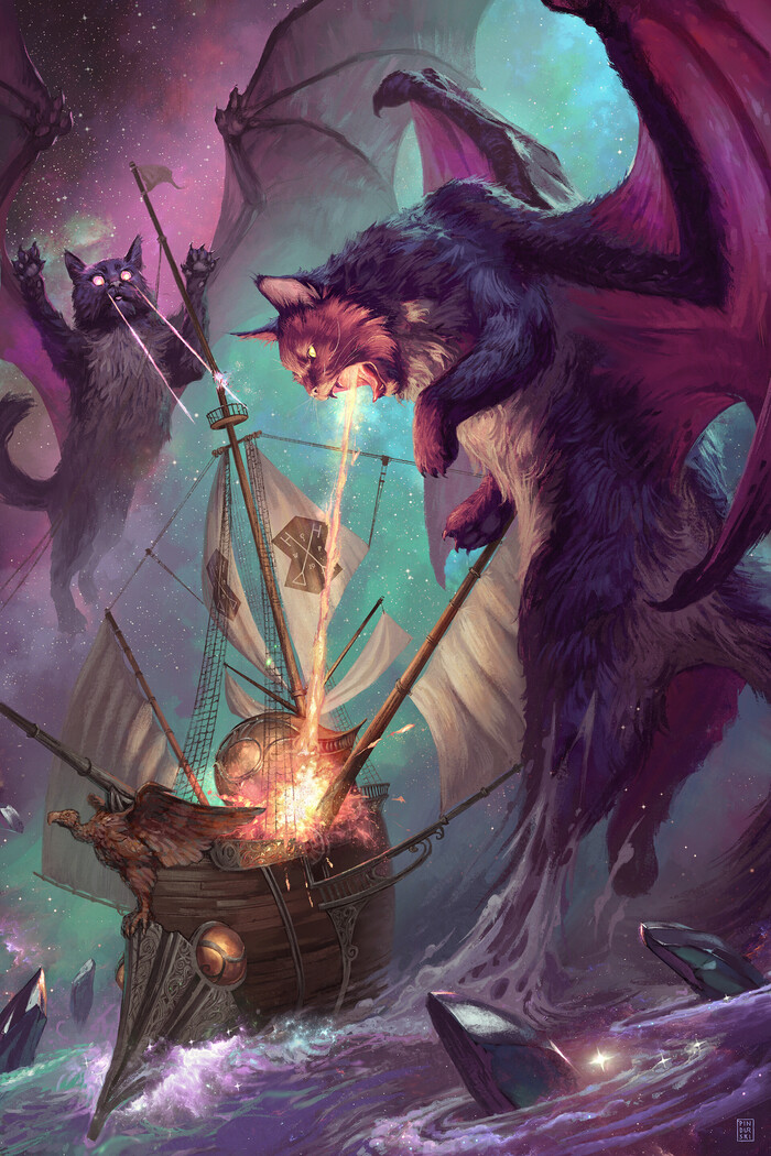 Автор: <a href="https://pikabu.ru/story/prosto_kotiki_igrayut_13619802?u=https%3A%2F%2Fwww.artstation.com%2Fartwork%2FoJDP3L&t=Pindurski&h=3f5a6cc3f6c6146566434e2d317266d2b83ef04b" title="https://www.artstation.com/artwork/oJDP3L" target="_blank" rel="nofollow noopener">Pindurski</a>