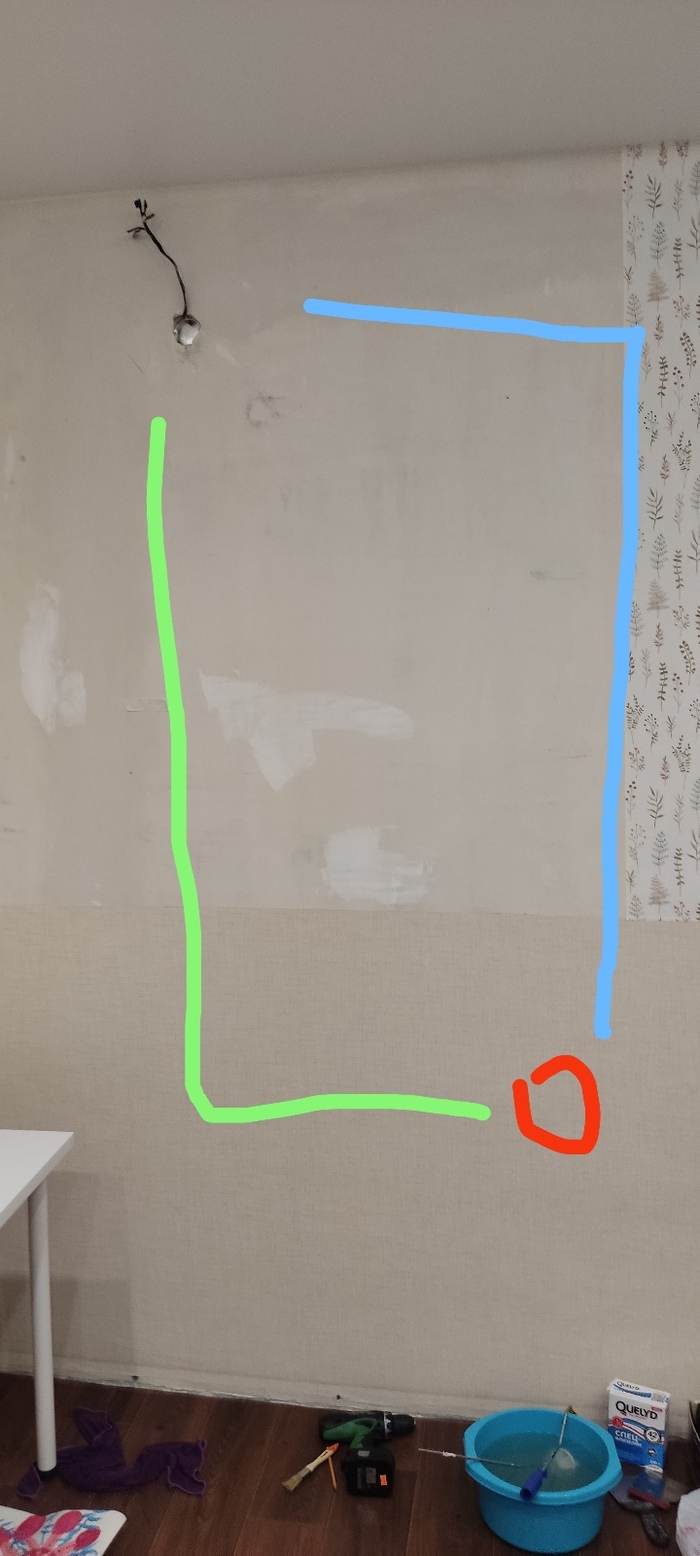 Штроба под розетку(Ки)