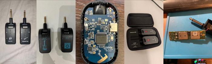 ����� �������: ������� ������� 1, ������� ������� 2, ������������� XVive A58, Nux C-5RC, ����������� Sennheiser XSW-D&nbsp;