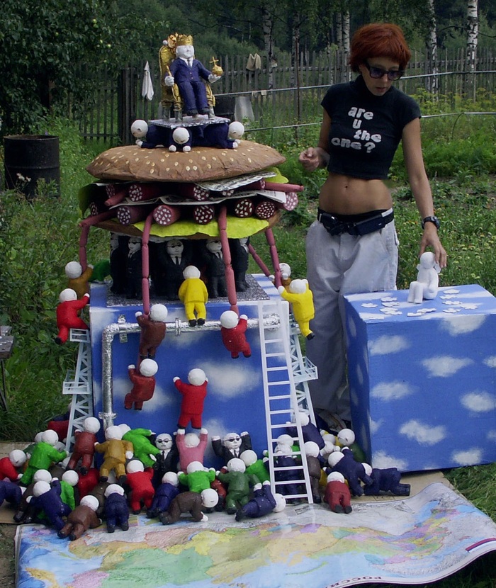 ���� ������ ����� � �������� ��������� �������. Projecr of Monument to Boris Yeltsin .