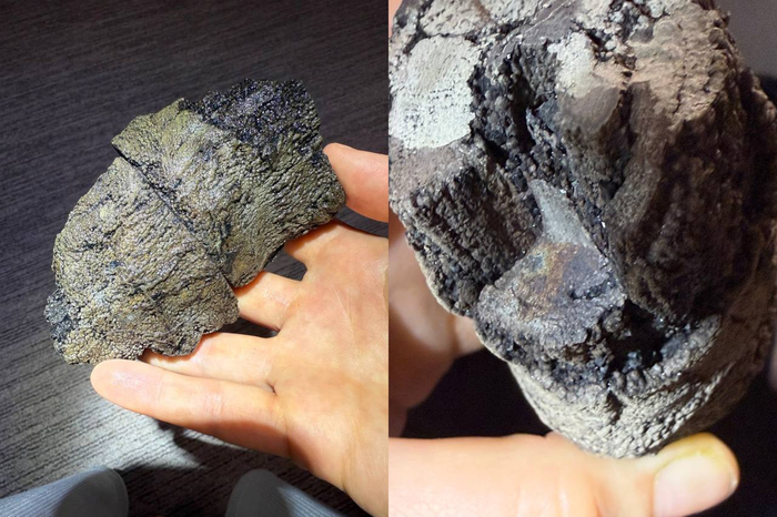 Гагат плохого качества (