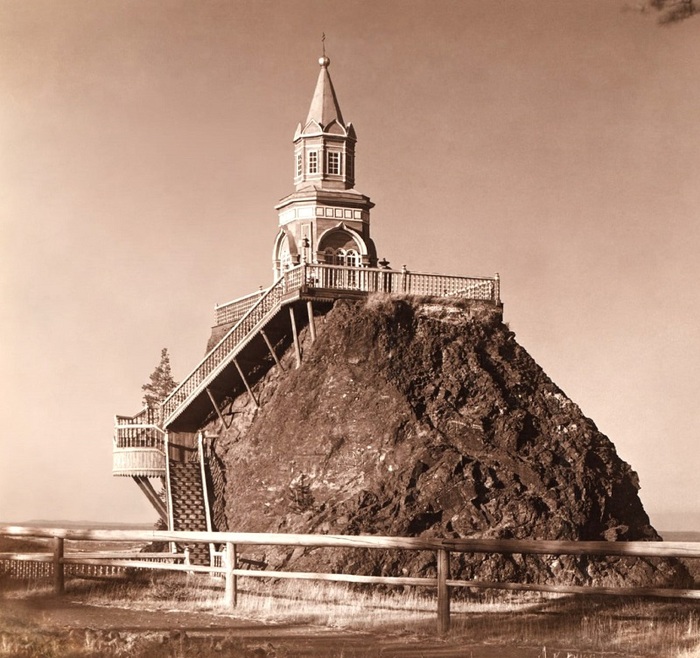 Часовня Преображения Господня. Фотография С.П. Прокудина-Горского. 1909 г.