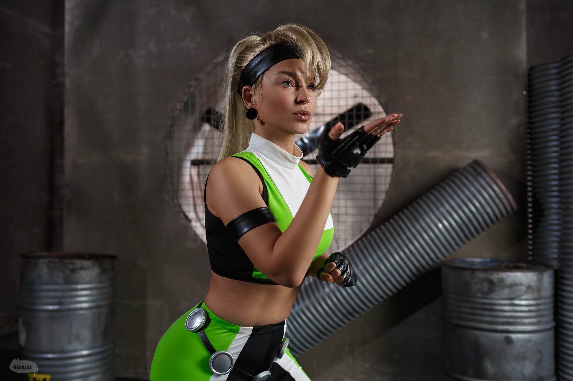 Sonya Blade. MK 3 Ultimate Cosplay - Series Mortal Kombat, My, Mortal kombat, Mortal kombat 3, Mk3 Ultimate, Sonya Blade, Cosplay, Nostalgia, Childhood, Childhood memories, Computer games, Sega, Fighting, Longpost