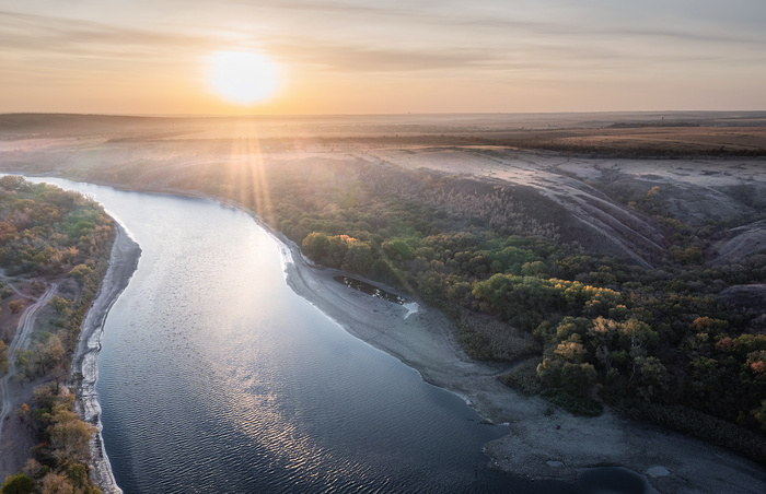 Утро над урочищем Орлинка