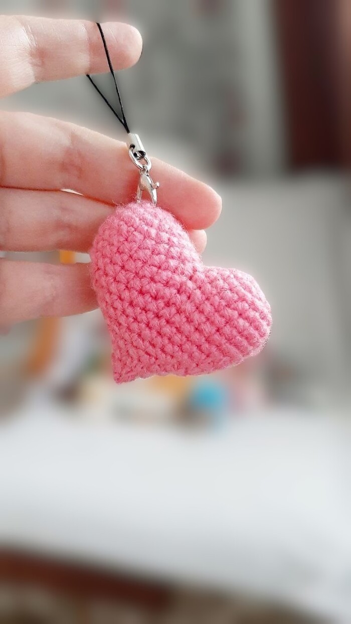Брелок сердечко