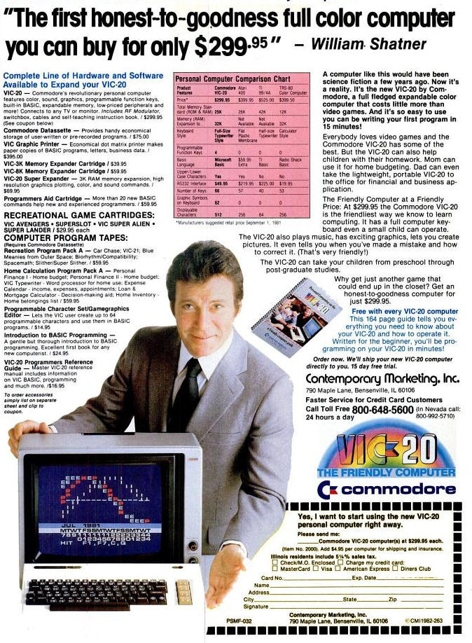 ������� ���� ����������� VIC-20&nbsp;