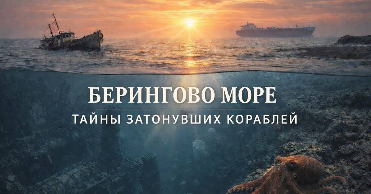 Почему Берингово море — самое опасное в мире - Наука, Берингово море, Океан, Исследования, Видео, YouTube