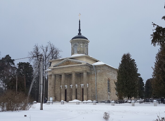 Гатчинский район Ленинградской области, деревня Петрово. Кирха