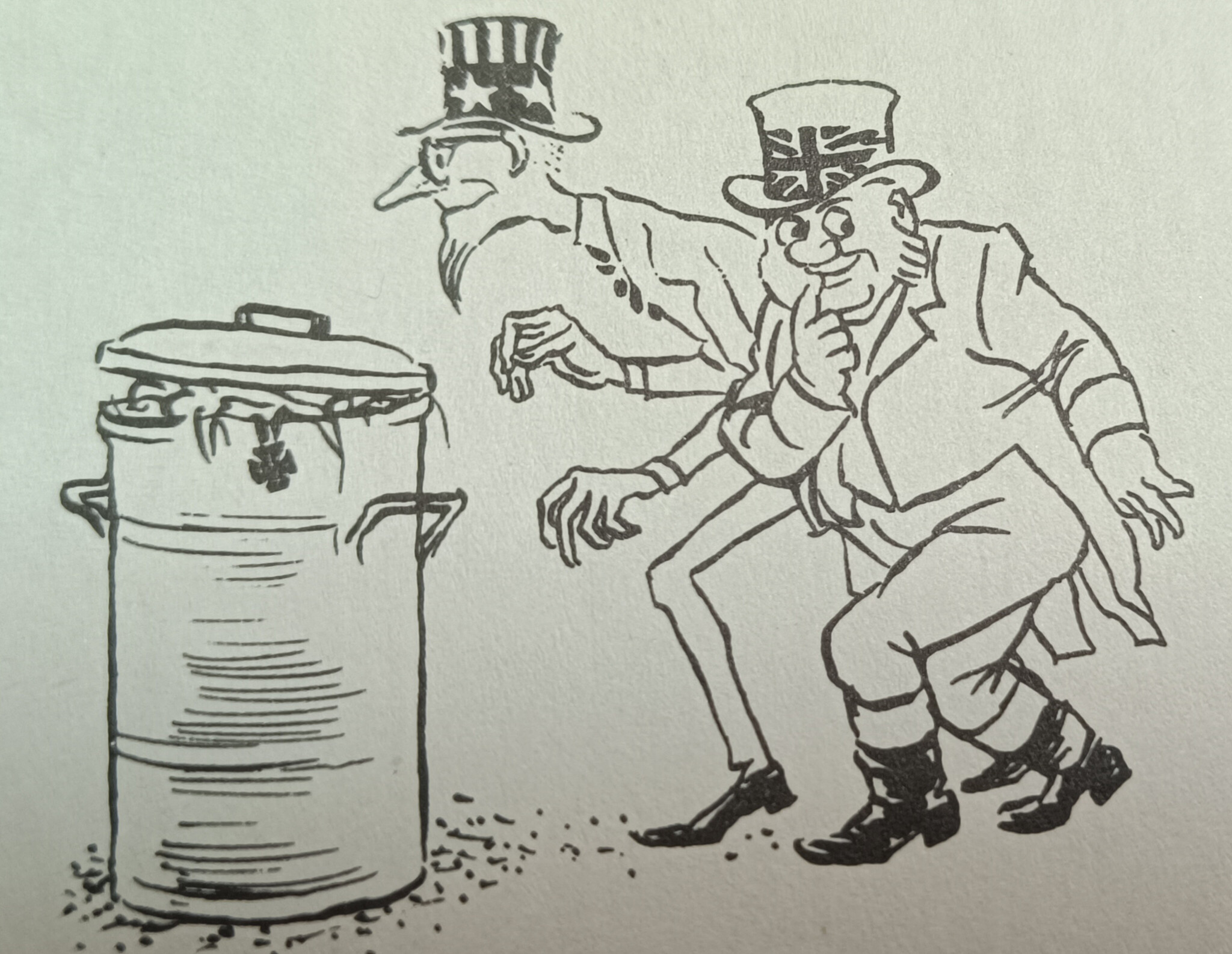 The grey plague has been revived, 100 years have passed - Politics, Nato and Russia, Humor, Longpost, Herluf Bidstrup