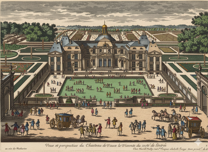 Замок Во-ле-Виконт.