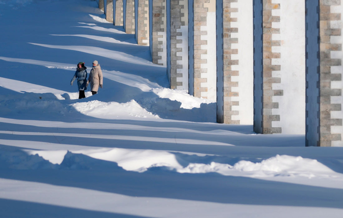 Зима в Москве//Фото: Григорий Сысоев/РИА Новости