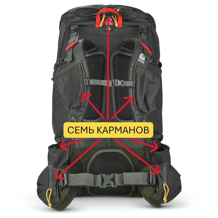 �� ������ ��������������, �� 7 �������� ��� 7 ��������. Sierra Designs Flex Capacitor