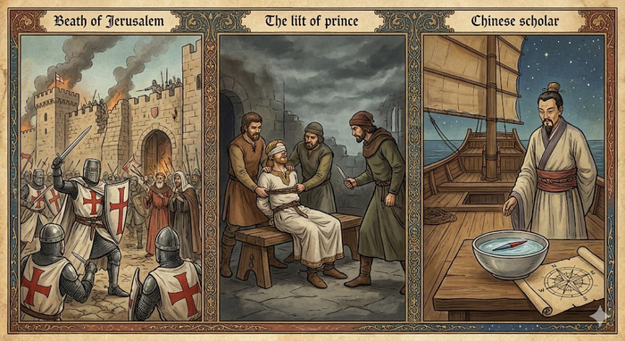 Дерзкие 1000-е, Эпизод 10 (ФИНАЛ): Deus Vult! Резня в Иерусалиме, Ослепление Василька и Рождение Компаса: Хроники 1091–1100 годов