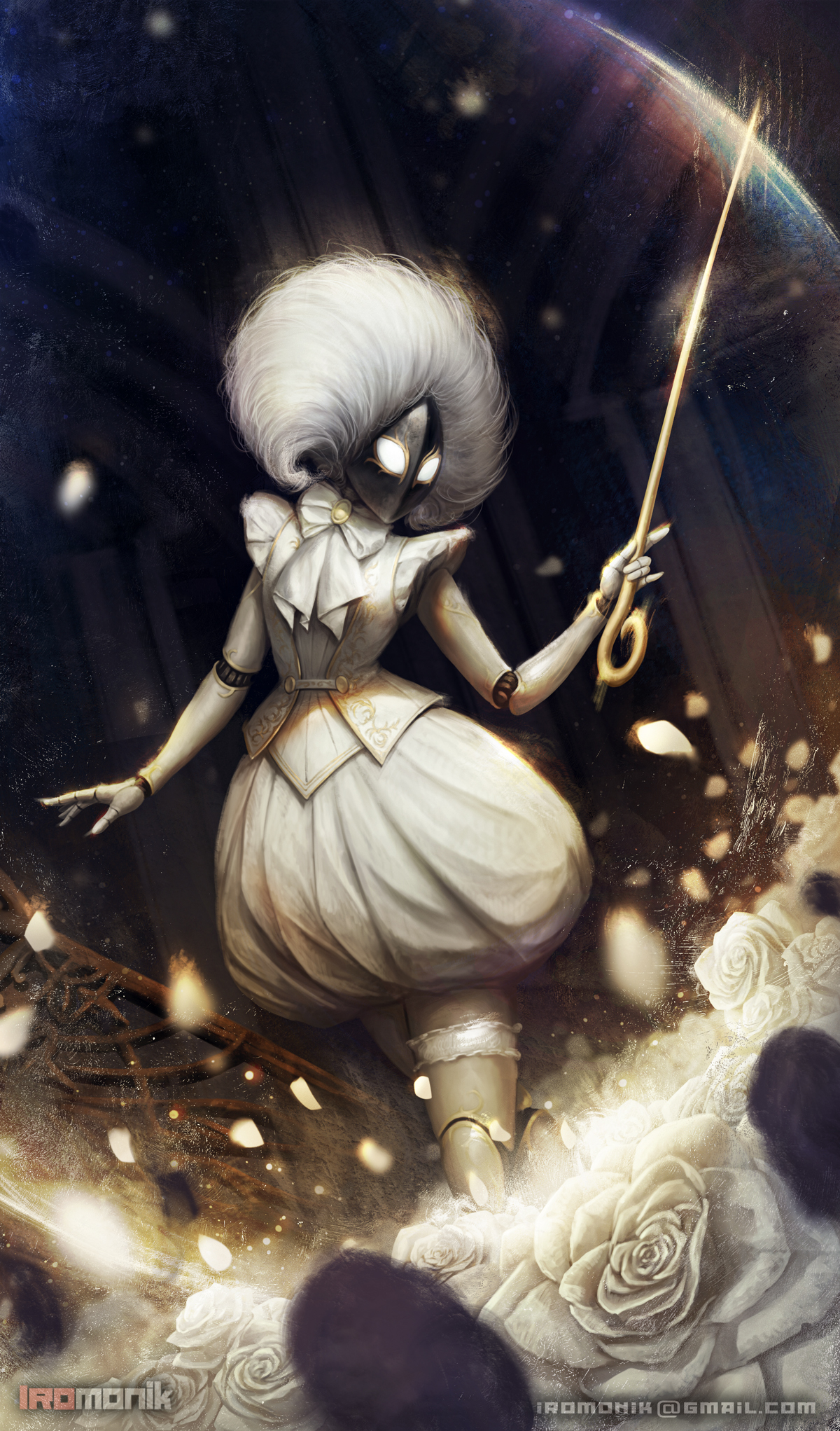 Lace. Hollow Knight: Silksong - Series Iromonik art, My, Art, Game art, Digital drawing, Characters (edit), Hollow knight, Hollow Knight: Silksong, Humanization