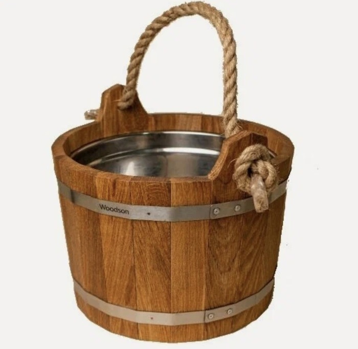 Шайка из дуба на 10 литров