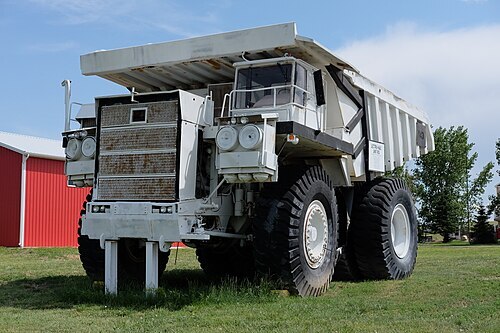 Unit Rig Lectra Haul № 143 в Музее столетия Райта (Райт, Вайоминг).