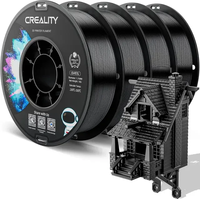 Creality CR-PETG: A Reliable Plastic Choice for Your 3D Printing Projects - Series Top Reviews  Ratings, My, Распродажа, AliExpress, Discounts, Products, Workshop, Plastic, Seal, a printer, Advertising, Гаджеты, 3D, Longpost