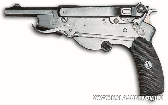 �������� Bergmann ���. 1896 �. � 2, ������� �������, ������ ������. ������ 5 ��. ������� ������ ���������� � ��������� ������. ����� ����� 175 ��. ����� ������ 89 ��. ����� ��� �������� 470 �. ����������� �������� 5 ��������. ��������� ��������. 