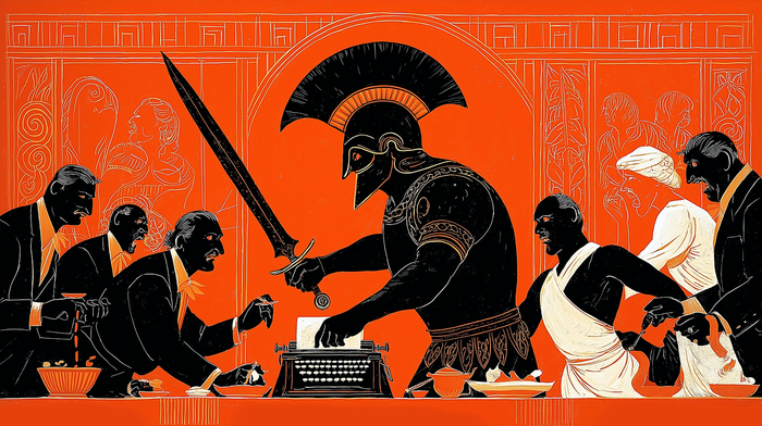 Иллюстрация Артёма Артамонова при помощи Midjourney