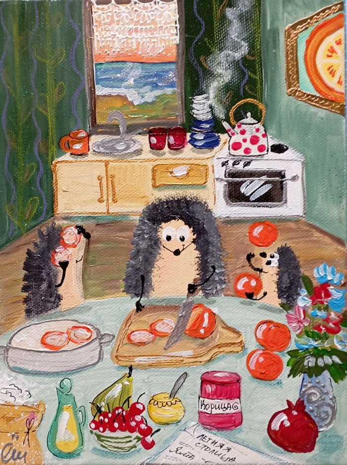 Холст акрил 18х24