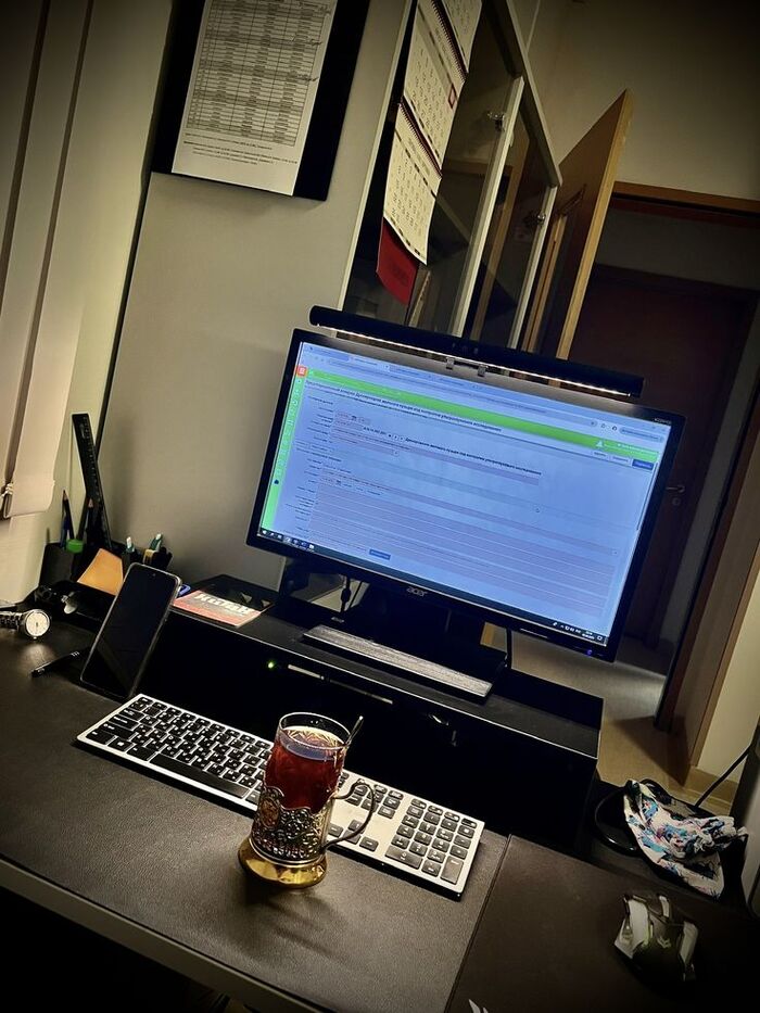 My workplace in the hospital