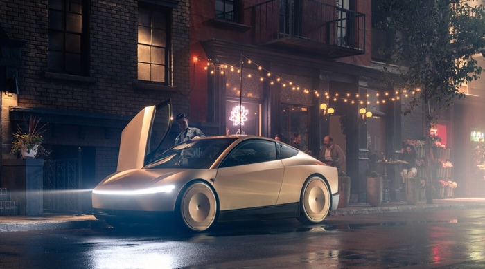 Tesla ��������� �������� ������������ Cybercab