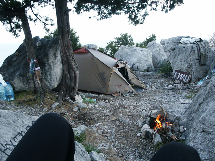 А это в далёком 2008 Крымские приключения под Кошкой.