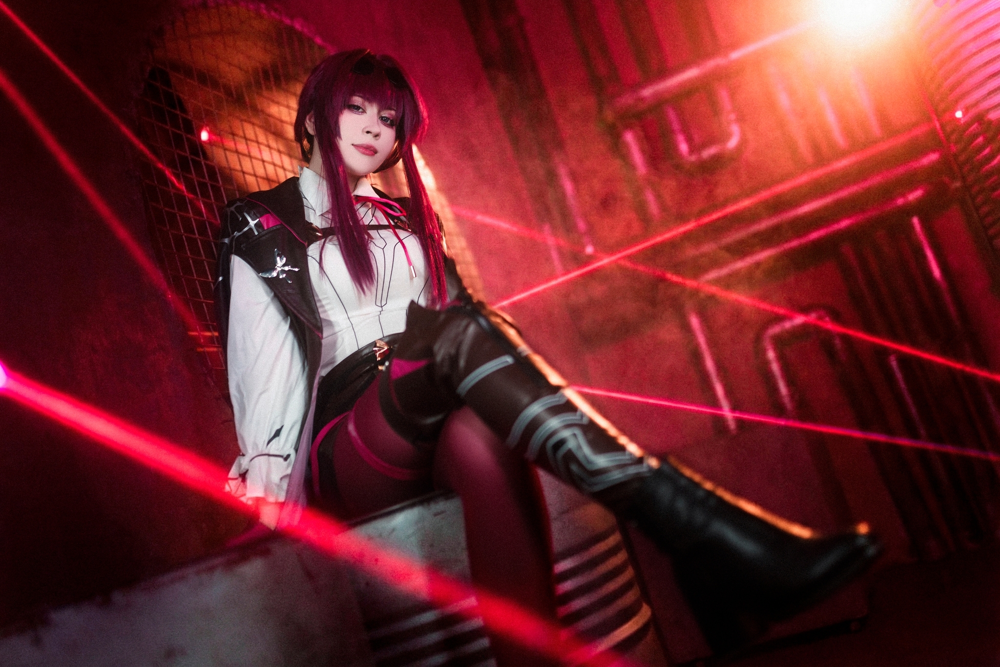 My cosplay of Kafka from Honkai: Star Rail - Series My Cosplays
, My, Girls, Anime, Cosplay, PHOTOSESSION, Cosplayers, Games, Honkai: Star Rail, Longpost