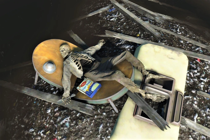 Скелет с Sugar Bombs в локации Гайд-Парк Fallout 4