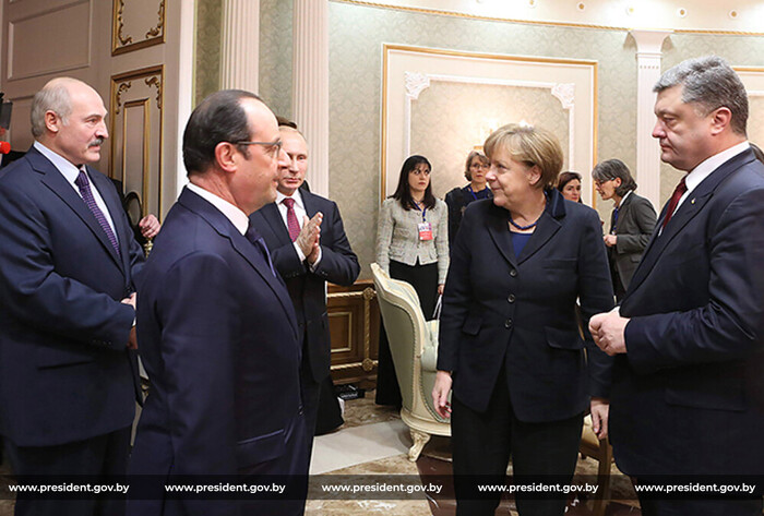 Минск, февраль 2015 г. Фото: пресс-служба Президента Беларуси