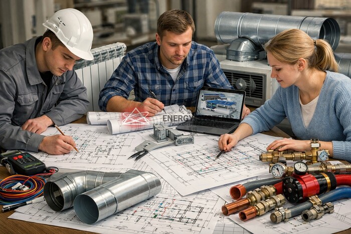 Эффективные решения для обогрева: что нужно знать о проектах воздушного отопления