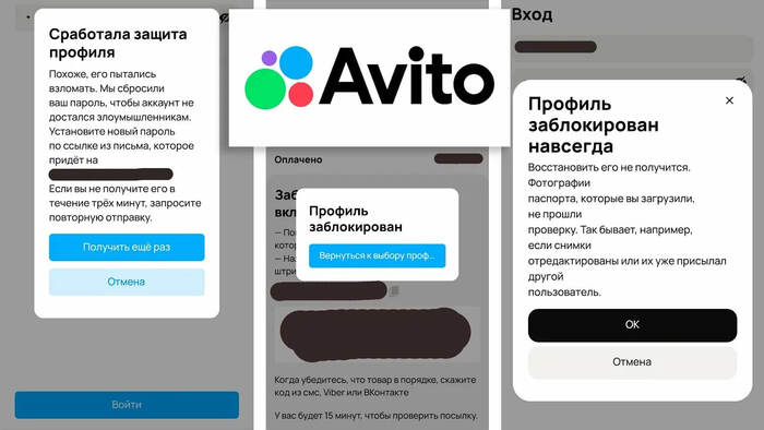 Авито проиграл суд за блокировку аккаунта