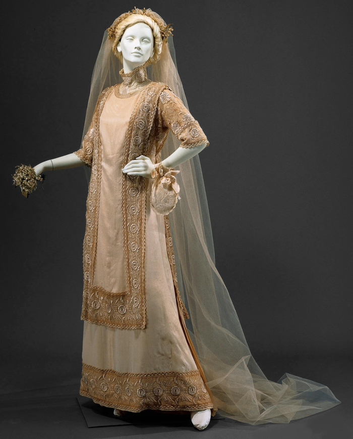 Свадебное платье, 1912 год. Португалия