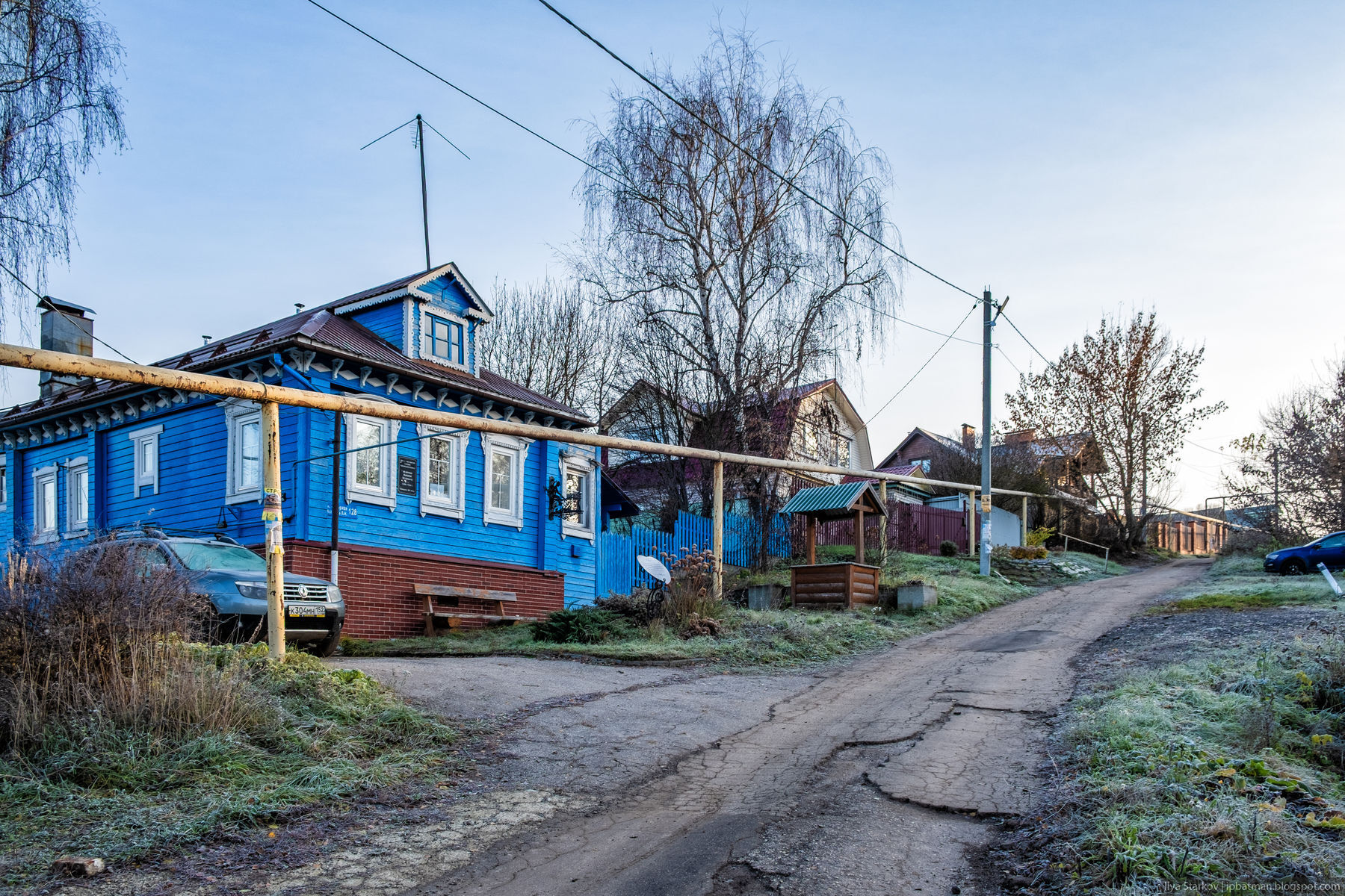 Деревня с музеем, памятником и святым источником - Моё, Нижегородская область, Деревня, Провинция, Село, Длиннопост
