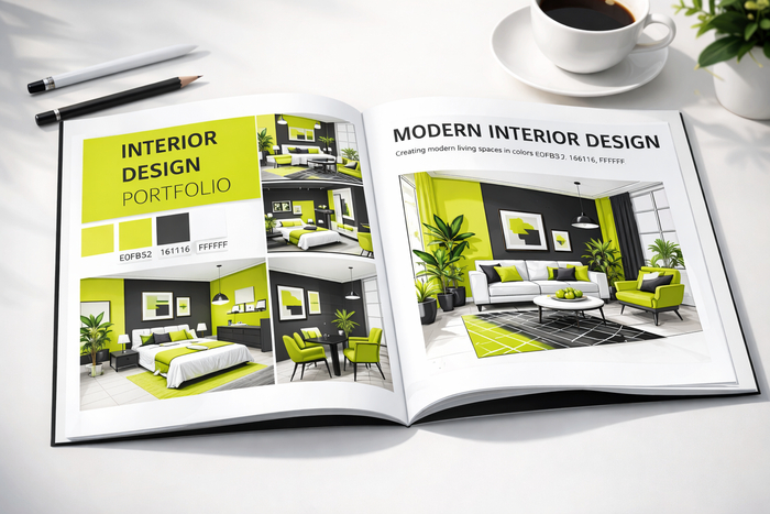 Портфолио дизайнера интерьера