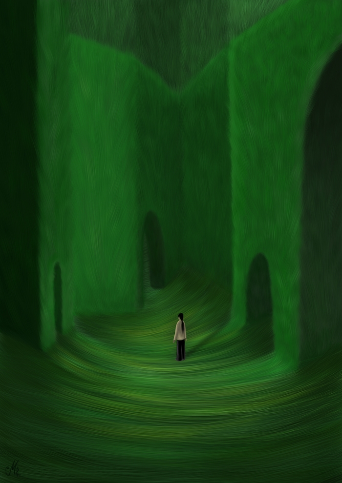 Успокаивающий зеленый