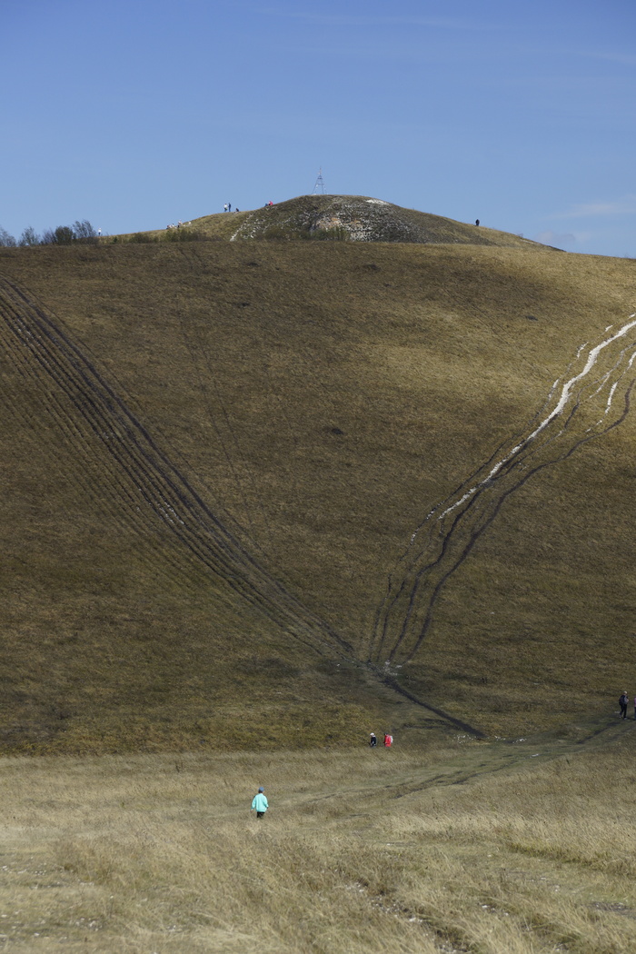 дорога к горе Большое Седло 1409м