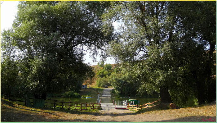 У переправы