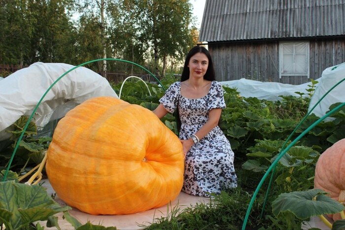 Юлия и гигантик Алёшенька