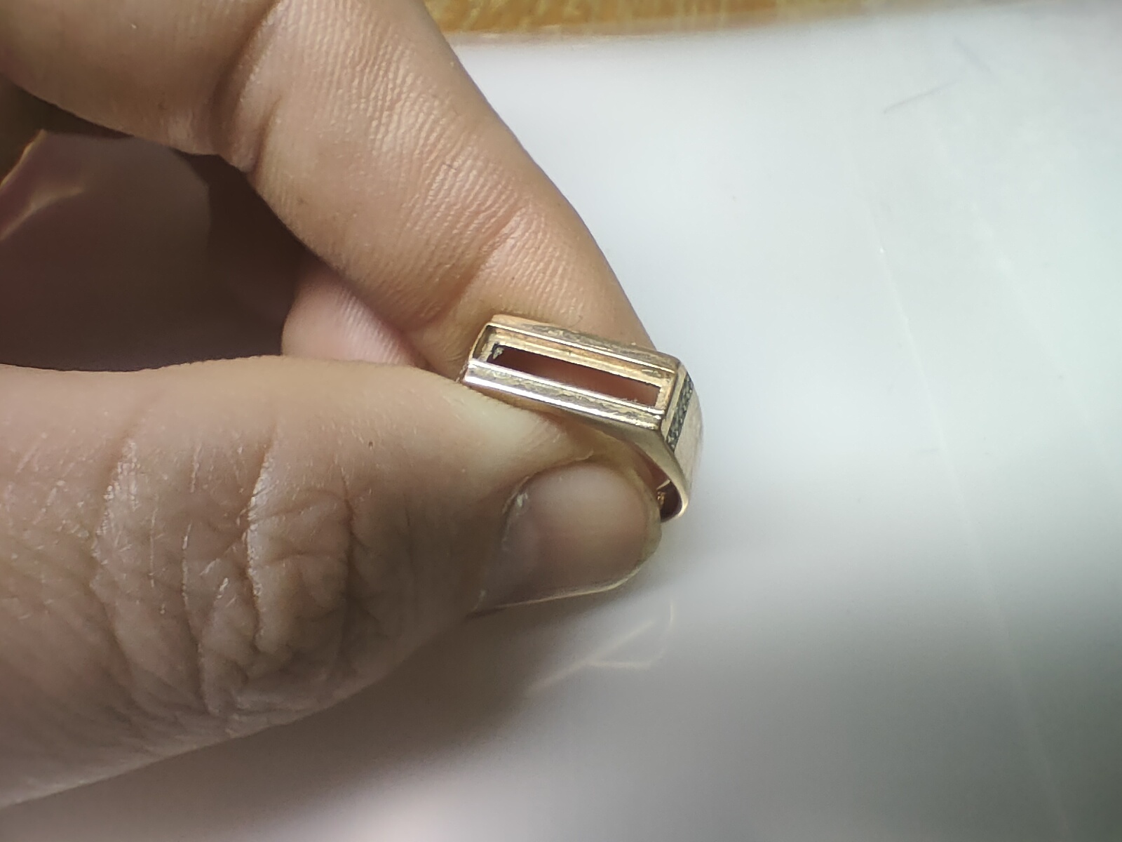 Need help from jewelry masters or knowledgeable people - My, Question, Jewelry, Gold, Repair, Signet, Ring, Cut, Decoration, Longpost