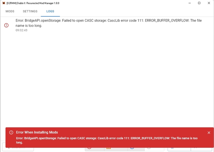 ������ ������ �� ������ ������� ��������� ����� D2RMM