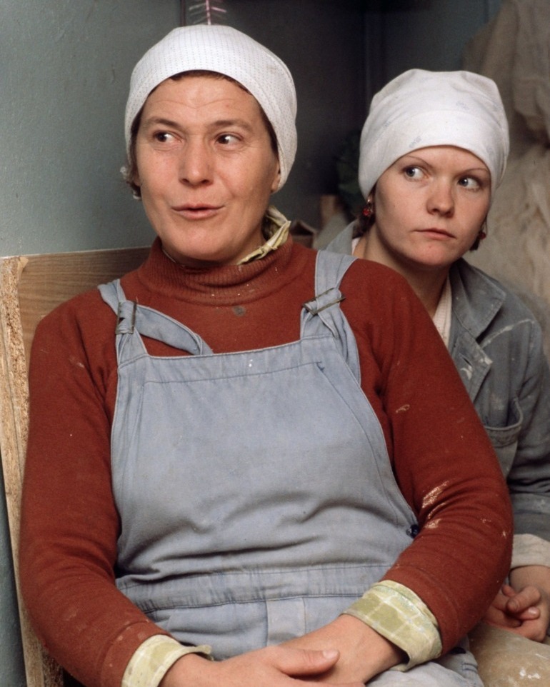 Строительницы. Москва, 1982 - СССР, Строители, 1982, 80-е
