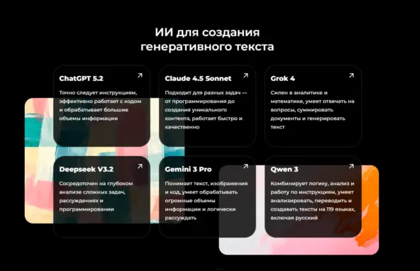 нейросеть текст официальный сайт