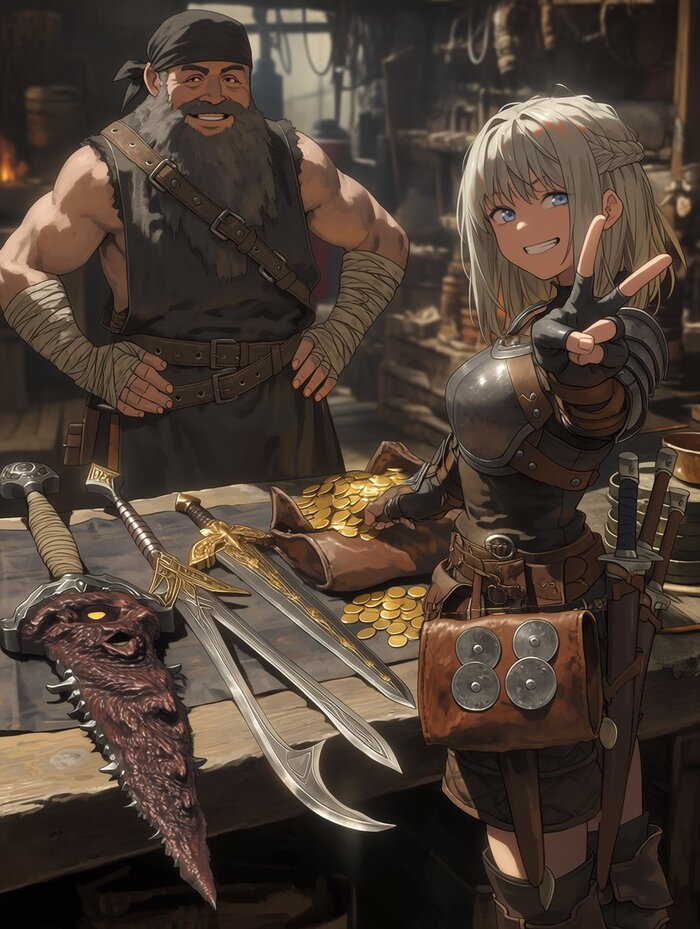 - Расслабься. Я отлично разбираюсь в оружии. Меня-то точно не обманут