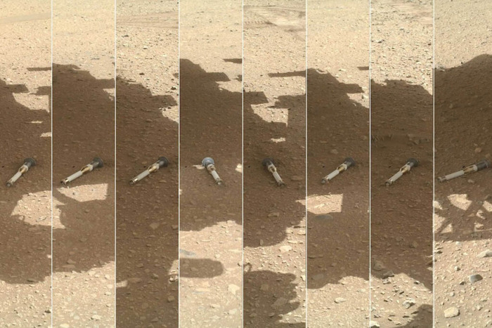 ������� ������������ ������, ��������� ������� NASA Perseverance, ���������� ���������� � ����������� ������� � ��������� �� ����������� / � NASA/JPL-Caltech