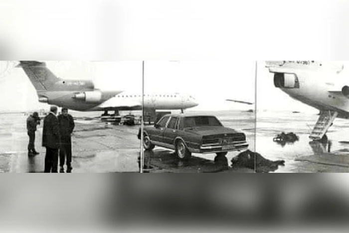 Убийство Щербаня в аэропорту. Архивное фото