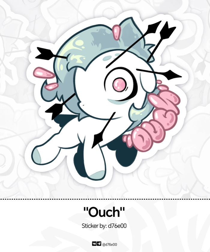 Sticker "Ouch"