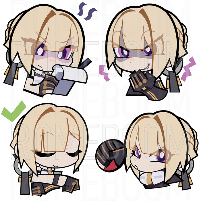 Evelyn Emoji Pack 13
