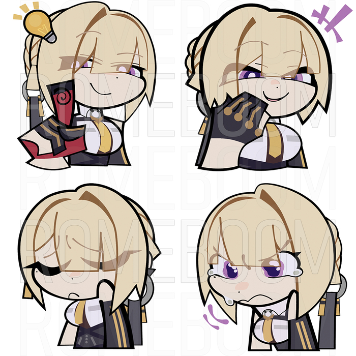 Evelyn Emoji Pack 12
